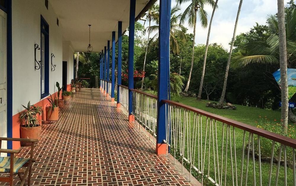 Hotel Hacienda El Diamante Villeta Exterior foto